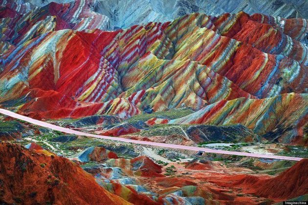 Discover Magical Rainbow Mountains China