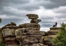 Brimham Rocks – Balancing Rock Formation of Yorkshire There are many choices of activities available, from regular guided walks and climbing days to family trails to make your own adventures.