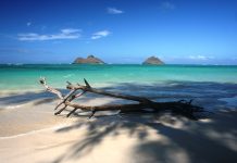 Lanikai Beach The Best Beach in America The beach itself position is very unique, as you can watch the moonrise over the Mokuluas, especially during the full moon.