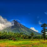The Mount Mayon is renowned for its almost symmetric conical shape. Mayon is considered to have the world's most perfectly formed cone due to its symmetry.