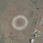 The fascinating 'UFO landing pad' that has been built in the middle of the Argentinian desert
