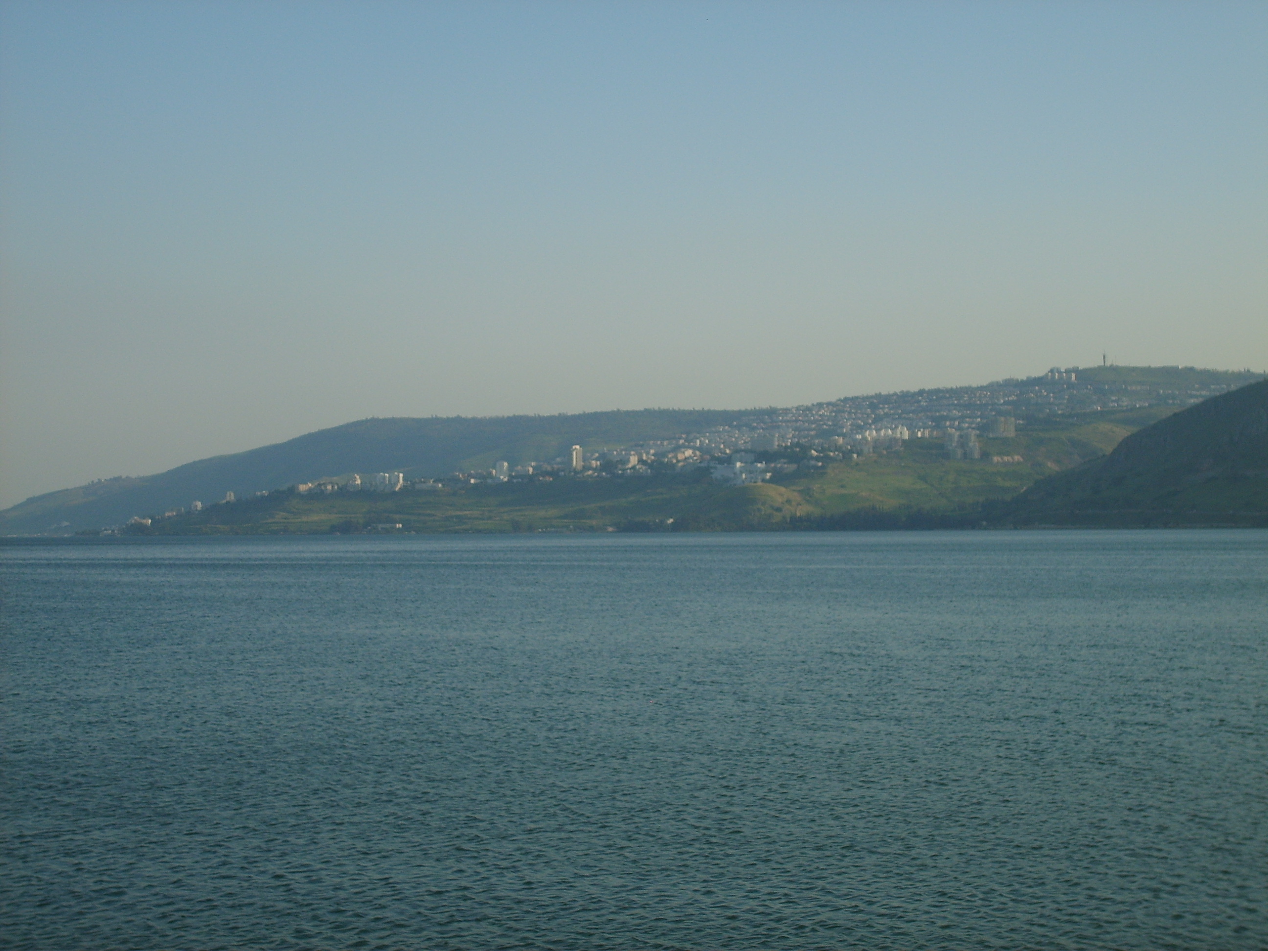 The Lake Tiberias is at risk of becoming irreversibly salinized by the salt water springs under the lake. 