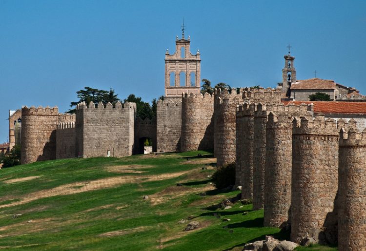 The Old Town of Avila was declared a UNESCO World Heritage Site in 1985. The walls construction work was started in 1090 but most of the defensive walls appear to have been rebuilt in the 12th century. 