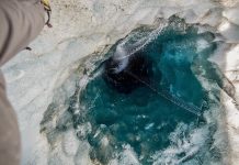 The Interesting Moulin on Glacier