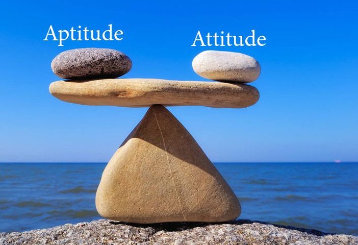 Aptitude and Attitude