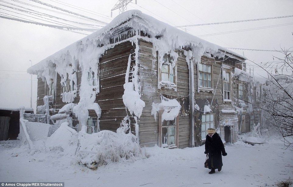 The coldest inhabited place on Earth is a small village in the Siberian tundra called Oymyakona two day drive from the coldest major city Yakutsk