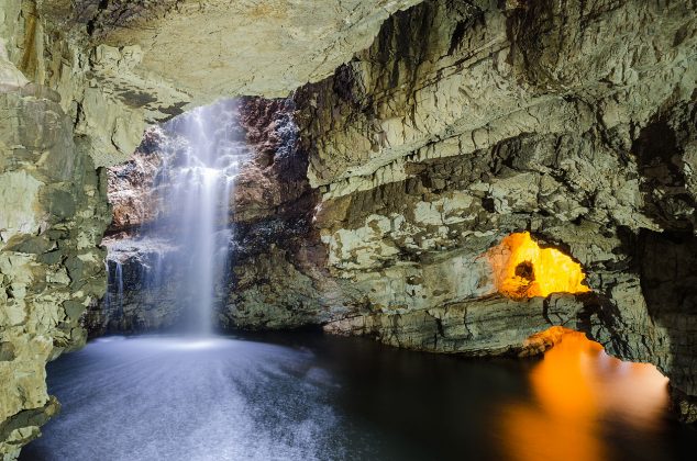 Smoo Cave - Freshwater Cave in Durness, Scotland