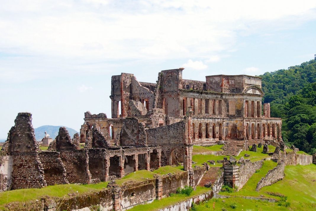 Sans-Souci palace is one of most important of nine palaces built by King.