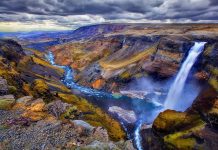 Haifoss Waterfall – Second Highest Waterfall in Iceland Haifoss Waterfall – Second Highest Waterfall in Iceland