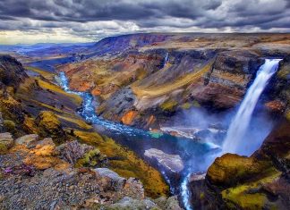 Haifoss Waterfall – Second Highest Waterfall in Iceland Haifoss Waterfall – Second Highest Waterfall in Iceland