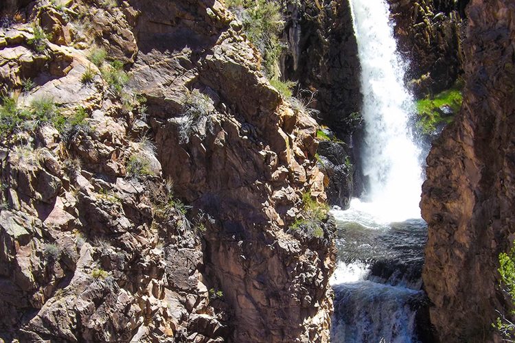 Nambe Falls also provide a chance to offset the desert heat in the seemingly reliably flowing rushing creek. 