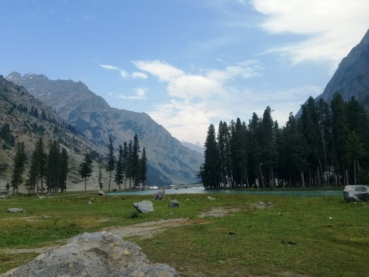 Saifullah Lake is Best viewed in summer 