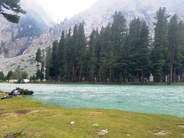 The lake is fed by melting glaciers and springs of the Hindu Kush Mountain and gives rise to Ushu Khwar, the major left tributary of the Swat River. (Photo Credit - Tauheed Ahmad Nawaz)