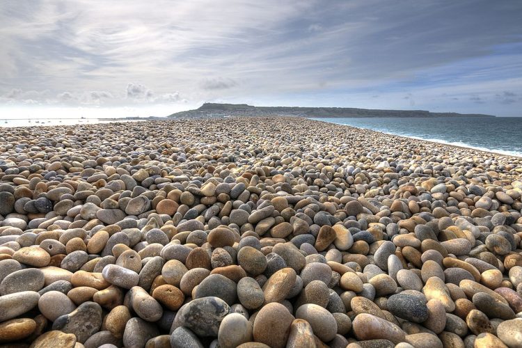 Shingle Beach is unique as referred to pebble beach or rocky beach. This beach is armoured with beautiful pebbles and medium sized cobbles.