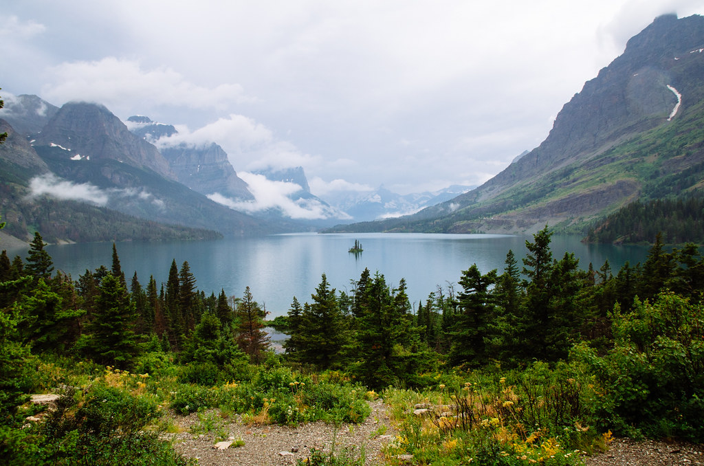 Wild Goose Island - Glacier National Park, Montana