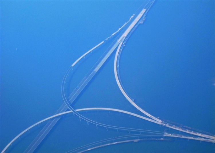 Jiaozhou Bay Bridge was opened for the public on 30th June 2011. 