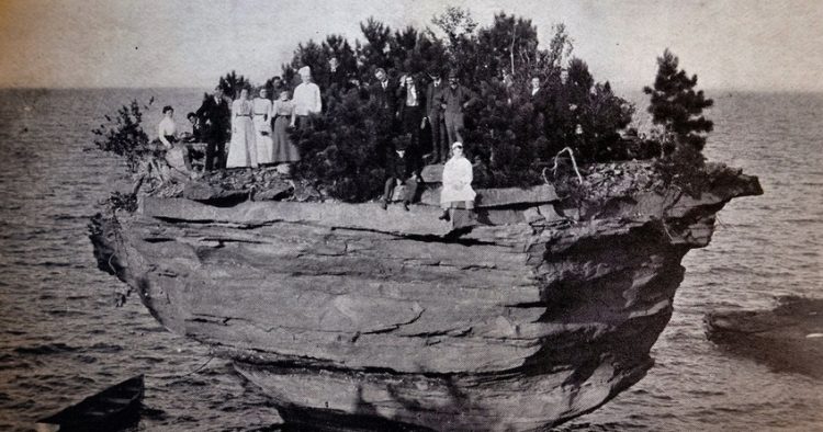 Turnip Rock Formation in Early 19th Century