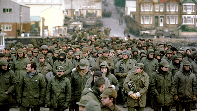 June 14, 1982 Falklands War comes to an end as Britain .