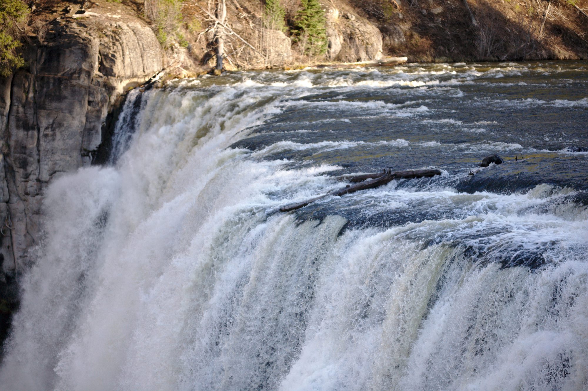 The Mesa Falls in Idaho Charismatic