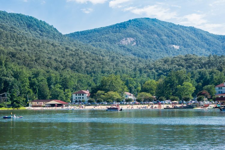 Lake Lure in NC was a small town and it was incorporated in 1927. It is located at Rutherford County, North Carolina, United States.