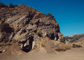Bronson Canyon Caves – The Little Gem The remote looking craggy setting of Bronson Canyon Caves, or Bronson Caves, is a popular filming section of Griffith Park in Los Angeles.