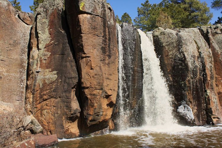 Waterfall at Keyhole Sink on the Williams Ranger District of Kaibab National Forest. Photo Credit - U.S. Forest Service, Southwestern Region, Kaibab National Forest.