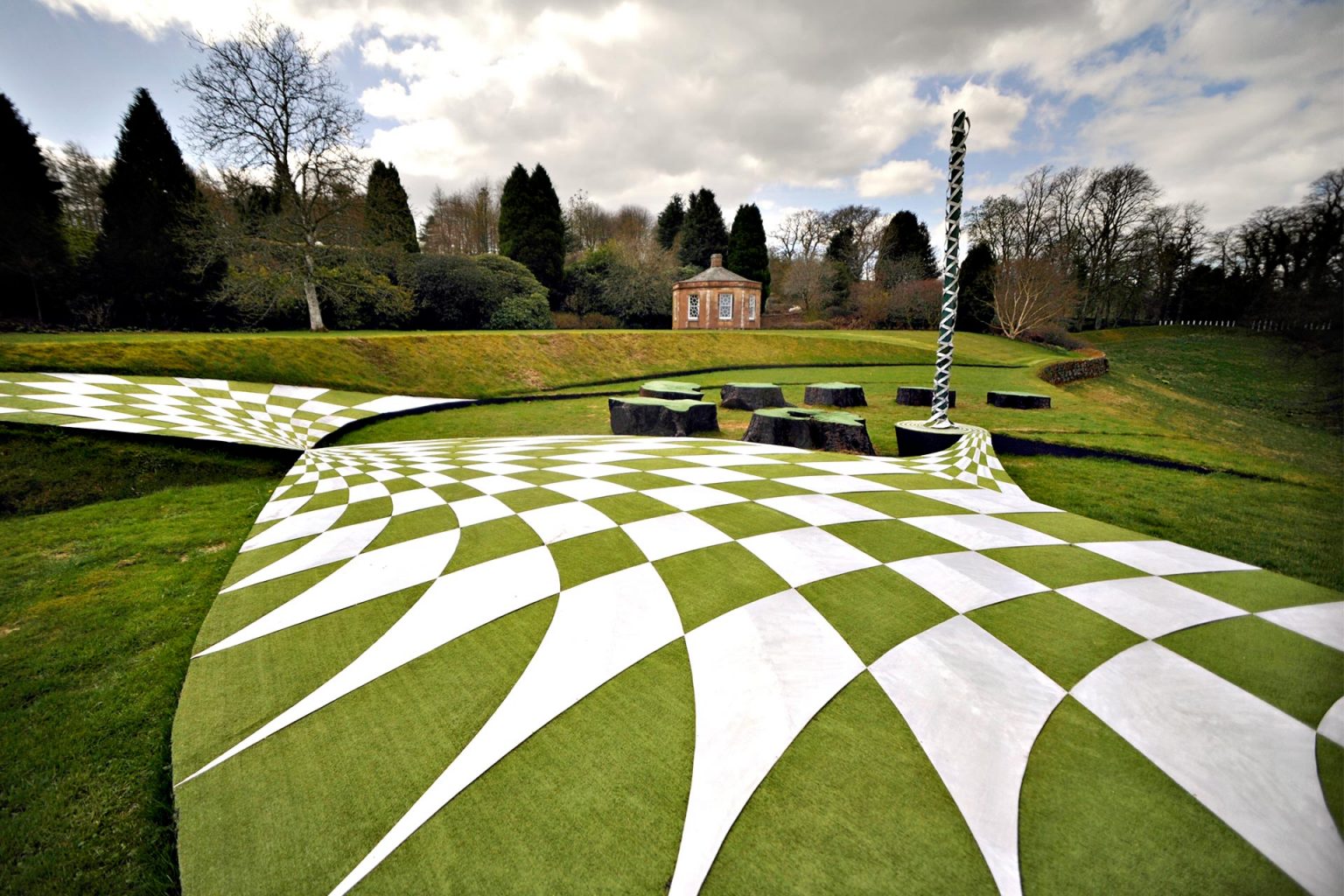 Garden of Cosmic Speculation in Scotland