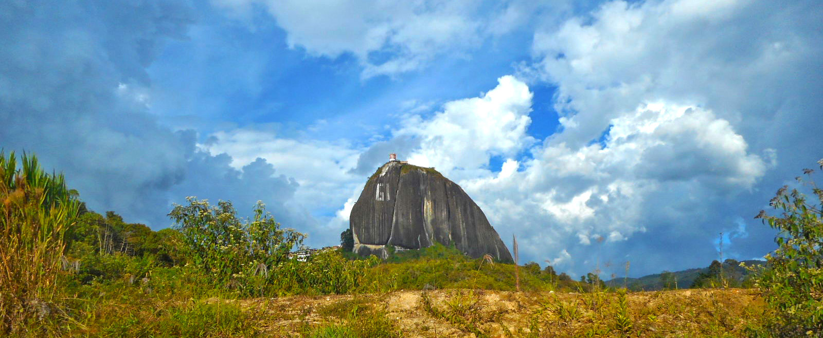 There are very few travelers who leave Medellin without making a visit to this pre-historic massive rock.