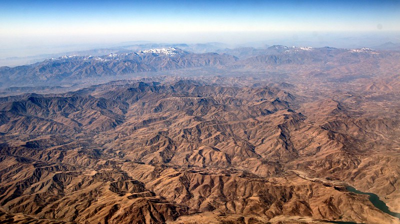 The Kurdistan region adjacent to the Iran-Iraq border has a range of the Qandil Mountains.