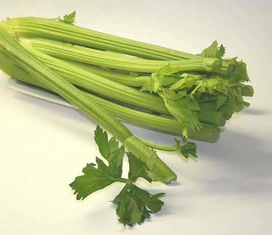 Celery – Helps to Calm the Nerves Naturally CELERY helps calm the nerves naturally, according to Hippocrates. It is perhaps because of its rich calcium content.