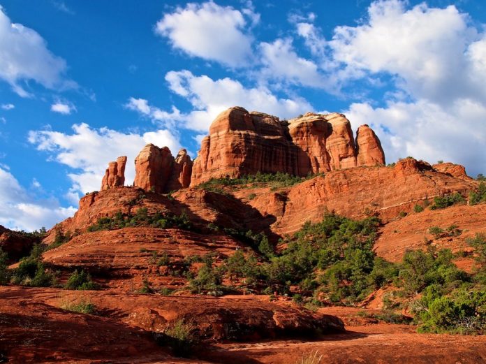 One of The Best Places to See in Sedona Arizona - Catherdal Rock elevation is 4,967 feet where you'll find plenty more attractions for your enjoyment if this wasn't enough already!