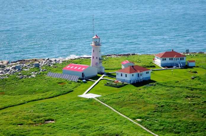 Machias Seal Island is a small, rocky island located in the Gulf of Maine.