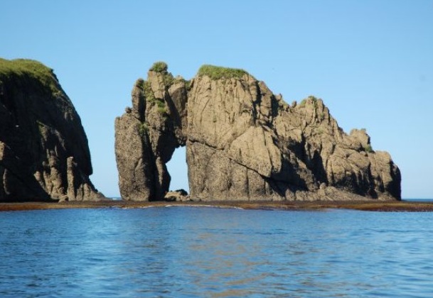 Urpu Island is a volcanic island in the northern Pacific Ocean, and Russia's largest island. It's situated south of the Kuril Islands, and northwest of Japan.