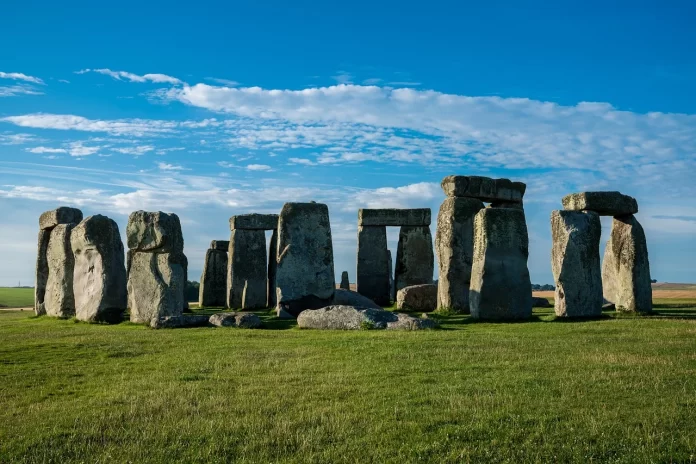 Stonehenge is an ancient monument located on the earth's surface, in the British Isles.