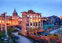 The Colosseum – Remnants of the Great Roman Empire THE COLOSSEUM is one of the world’s most straightaway identifiable edifices; a symbol of the Roman Empire at the pomp of its power and — some would say — its decadence.