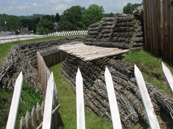 In early 1758, Brigadier General John Forbes ordered the creation of a “Post at Loyalhanna” as part of his protected British advance to capture Fort Duquesne.