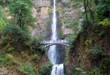 The Magical Multnomah Falls in Oregon
