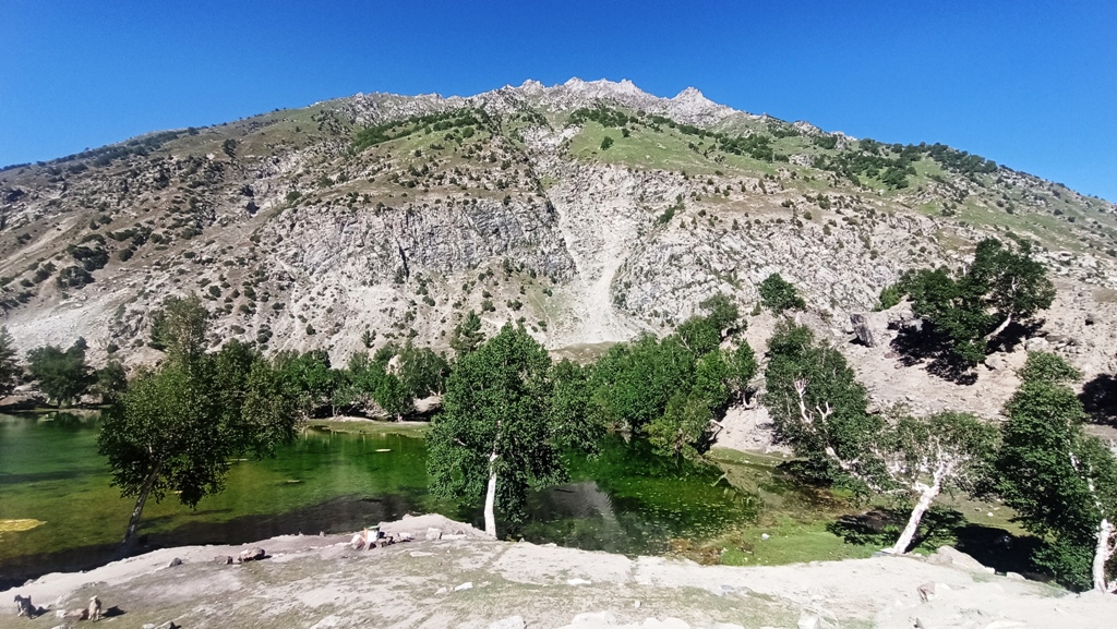 Satrangi Lake is one of six lakes which are located in gorgeous Naltar valley.