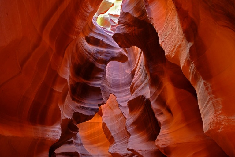 Upper Antelope Canyon is one of Arizona's Most Iconic Slot Canyons