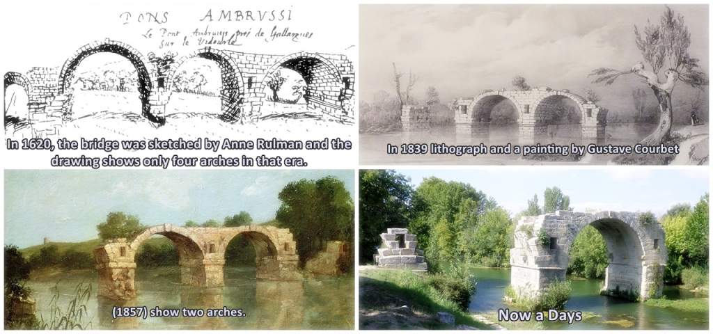 Pont Ambroix – First Century Roman Bridge in Lunel France