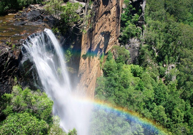 You can reach Fitzroy Falls by driving 18km east along Nowra Road from Moss Vale.