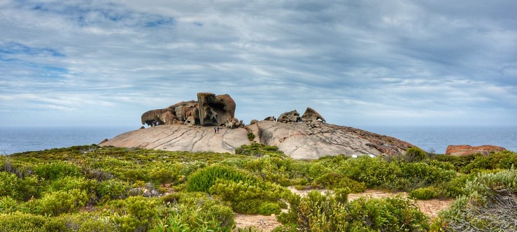 a visit to Remarkable Rocks is an essential part of any Kangaroo Island, as these granite boulders are a signature landmark that took more than 500 million years to form through the effects of rain, wind, and waves.