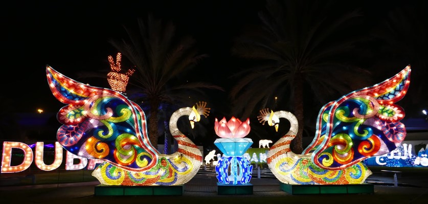 Experience a Dazzling World of Colors and Lights at Dubai Garden Glow