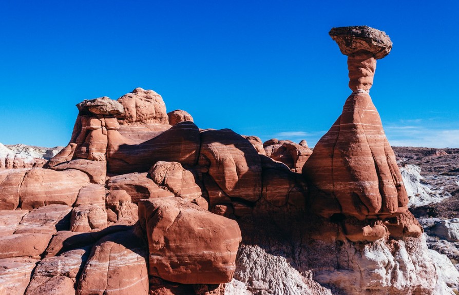Toadstool Hoodoos in Arizona is a land of stunning natural wonders, and one of the most fascinating areas.