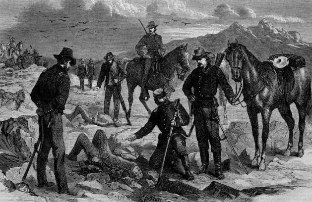 From 1872 to 1873, the Modoc War, also known as the Lava Beds War, occurred in northeastern California and southeastern Oregon between the Modoc tribe and the United States Army.