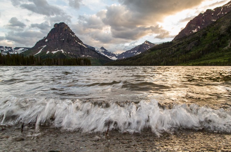 Fishing, hiking, photography, and boating are all popular activities at Two Medicine Lake. 