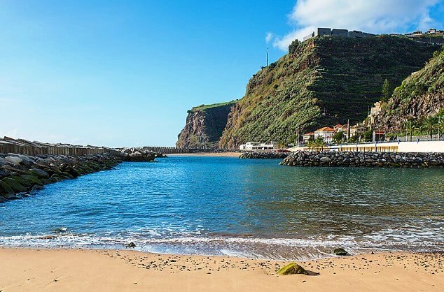 There is a unique feature that makes this beach stands out from others - the sand comes from the Western Sahara region of Africa.