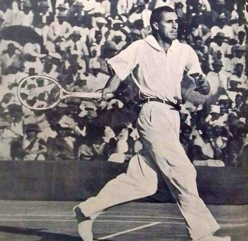 It was shattered even more when Bill Tilden announced to one and all that Lott would never be a tennis player, what with his Western grips and lack of match-play temperament.