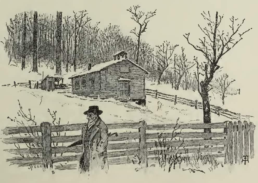 The Old Style Warren County Schoolhouse in 1840s