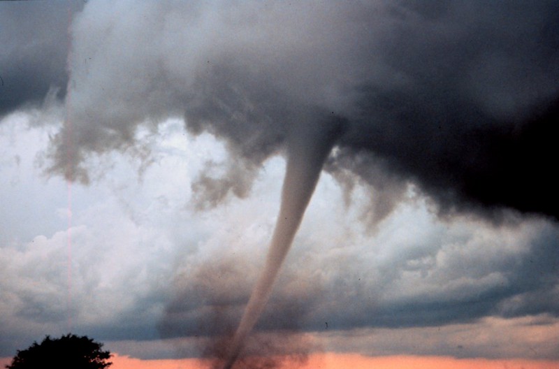 No atmospheric disturbance is known to be more violent than a tornado